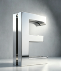 Custom Fabricated Mirror Polished Stainless Steel 3D Letters
